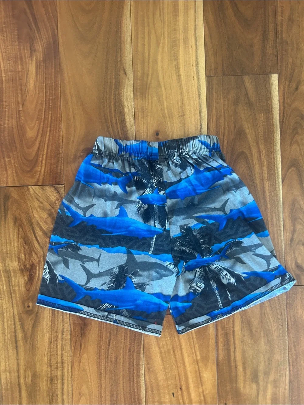 The Children's Place Blue and Navy Tie-Dye Shorts